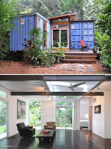 shipping containers turned into homes